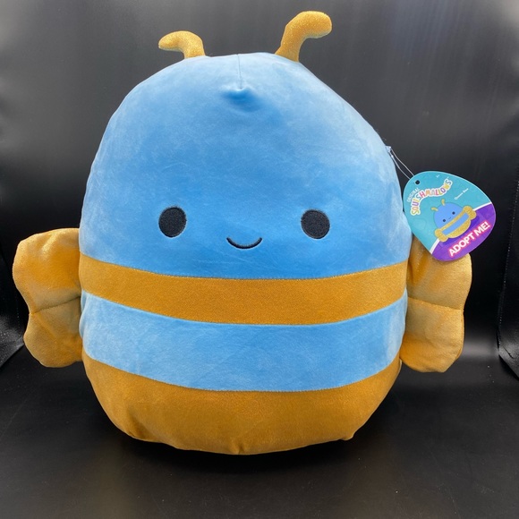 14” Squishmallows Adopt Me! Roblox Queen Bee 🐝 Squishmallow - Picture 1 of 2